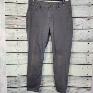 Maurices M Jeans Gray High Rise Skinny Pants Women’s Plus Size 16W REPREVE Eco S